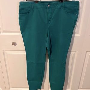 Old Navy Teal Skinny Jeans/Jeggings (22)